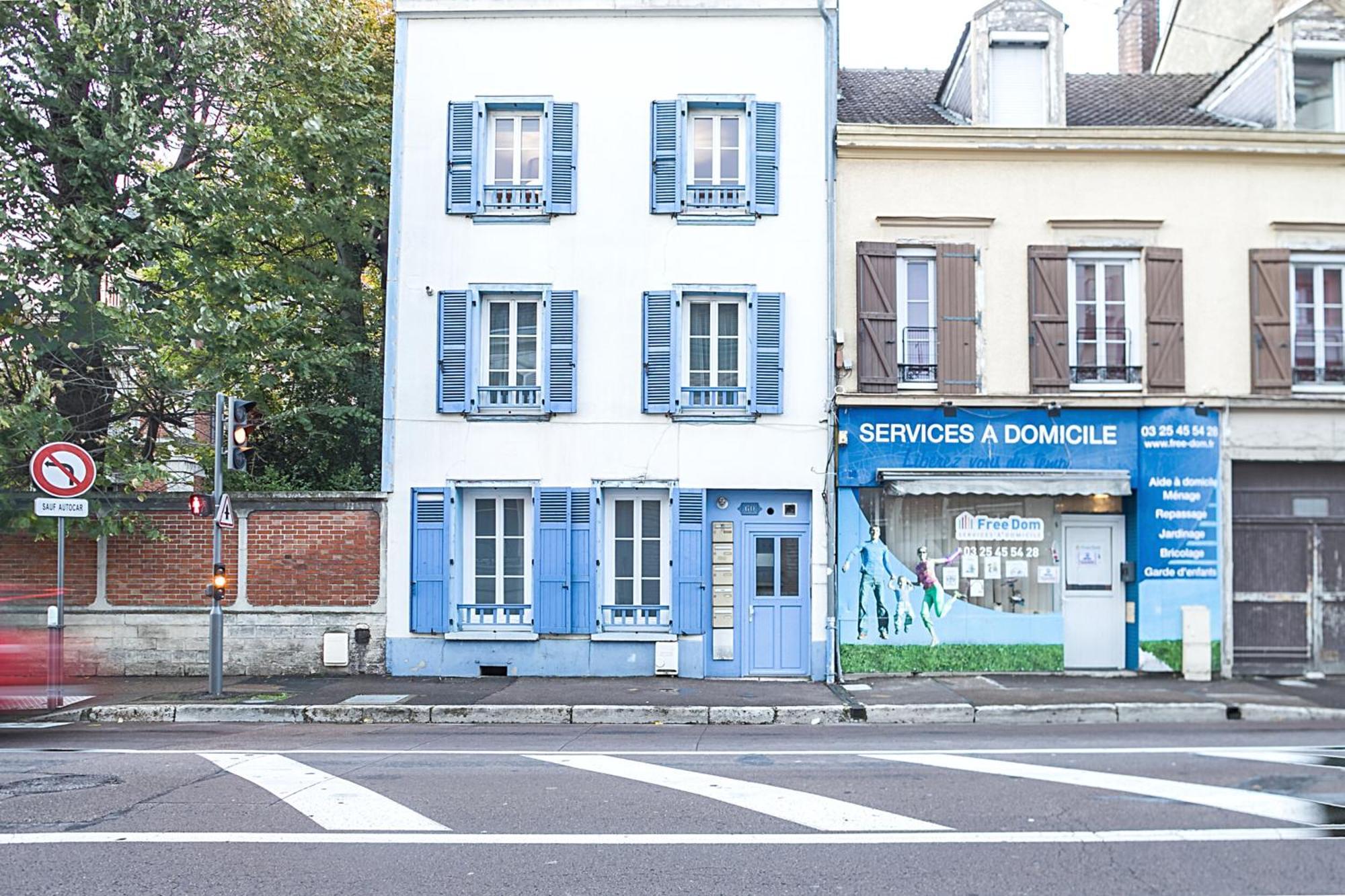 Le Duplex Pasteur - 5 Min Hypercentre - Ideal Groupe - Parking Gratuit ทรัวส์ ภายนอก รูปภาพ